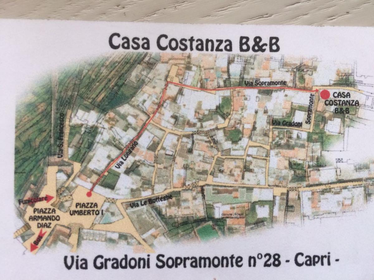 Отель Casa Costanza Капри Экстерьер фото